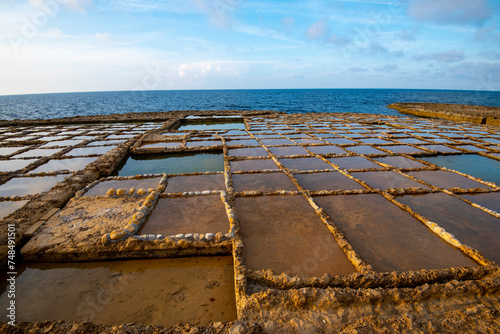 Wallpaper Mural Xwejni Salt Pans on Gozo Island - Malta Torontodigital.ca