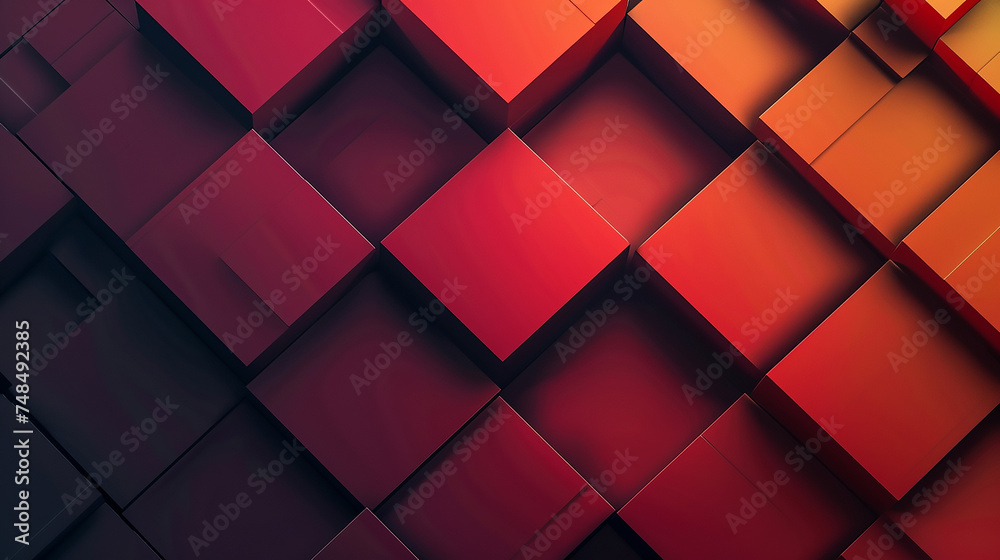 colorful abstract squares design background.