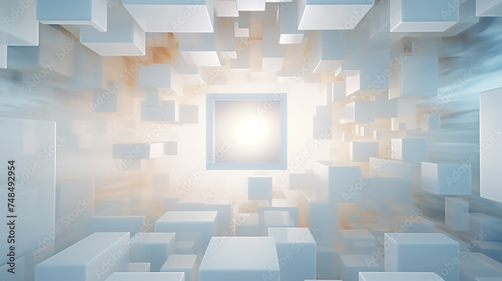 abstract background with squares abstract background with squares