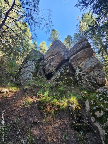 rocks in the forest, rocas en la montaña  © ANDRES