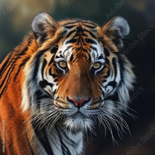 Close-up of a Tiger s Face