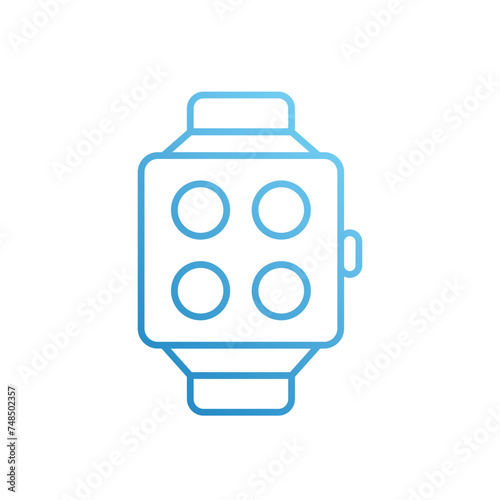 Smart Watch icon vector stock illustration