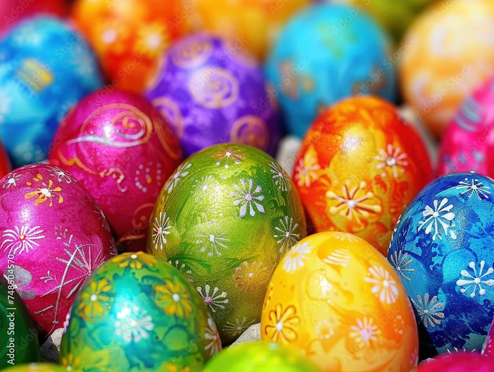 Colorful Easter Egg Colorful Easter Egg