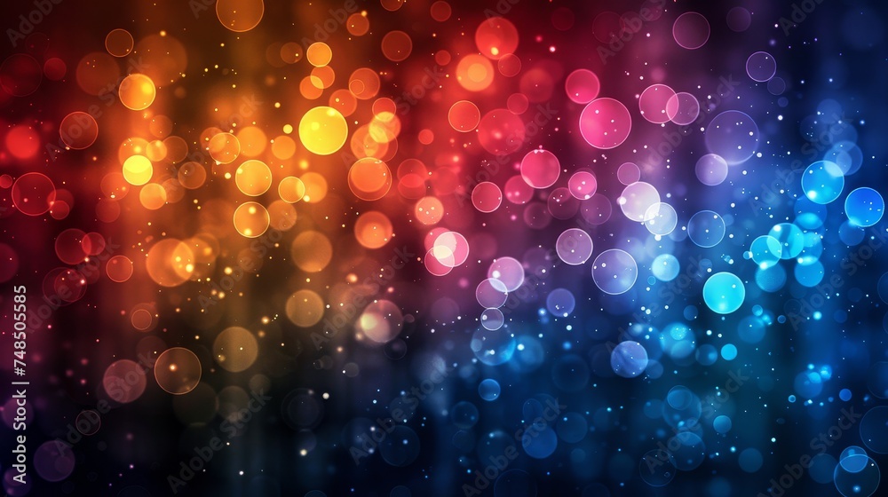 vibrant bokeh effects against dark backgrounds, highlighting the contrast and depth vibrant bokeh effects against dark backgrounds, highlighting the contrast and depth