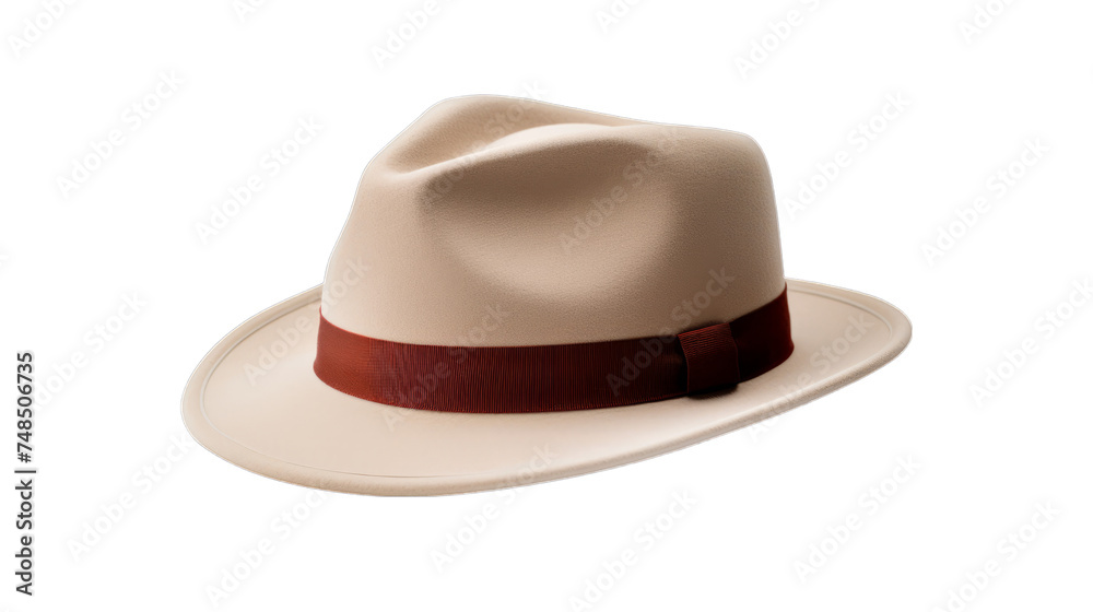 Fedora hat on isolated on transparent png background. Generative ai
Fedora hat on isolated on transparent png background. Generative ai