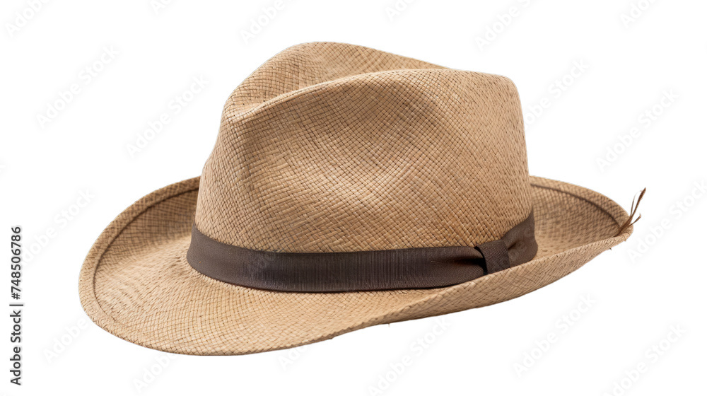 Fedora hat on isolated on transparent png background. Generative ai
Fedora hat on isolated on transparent png background. Generative ai