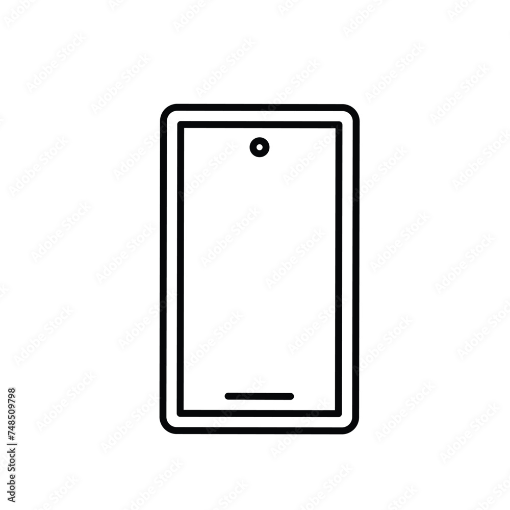 Smartphone icon vector stock illustration Smartphone icon vector stock illustration