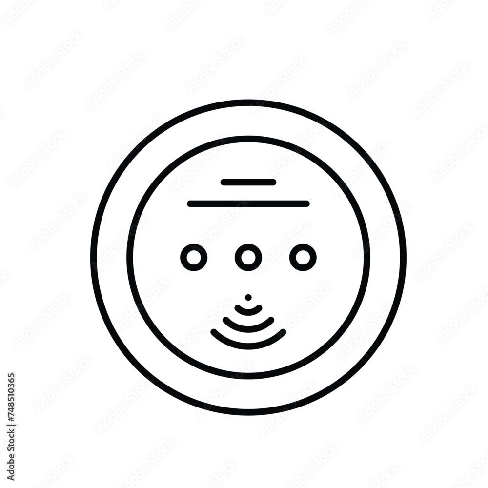 Sensor icon vector stock illustration Sensor icon vector stock illustration