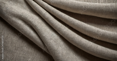 Whispering Secrets: a Close-Up of Linen Elegance