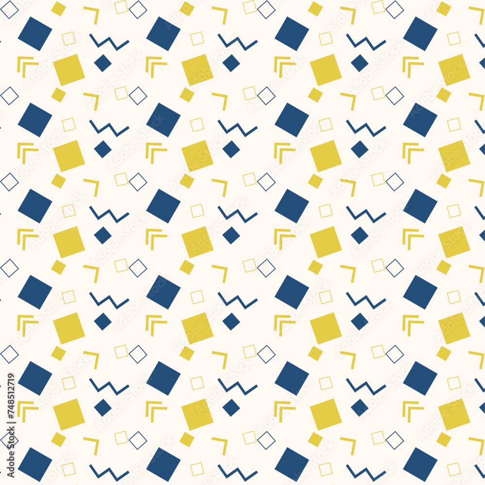 Abstract figures colored seamless pattern background Abstract figures colored seamless pattern background
