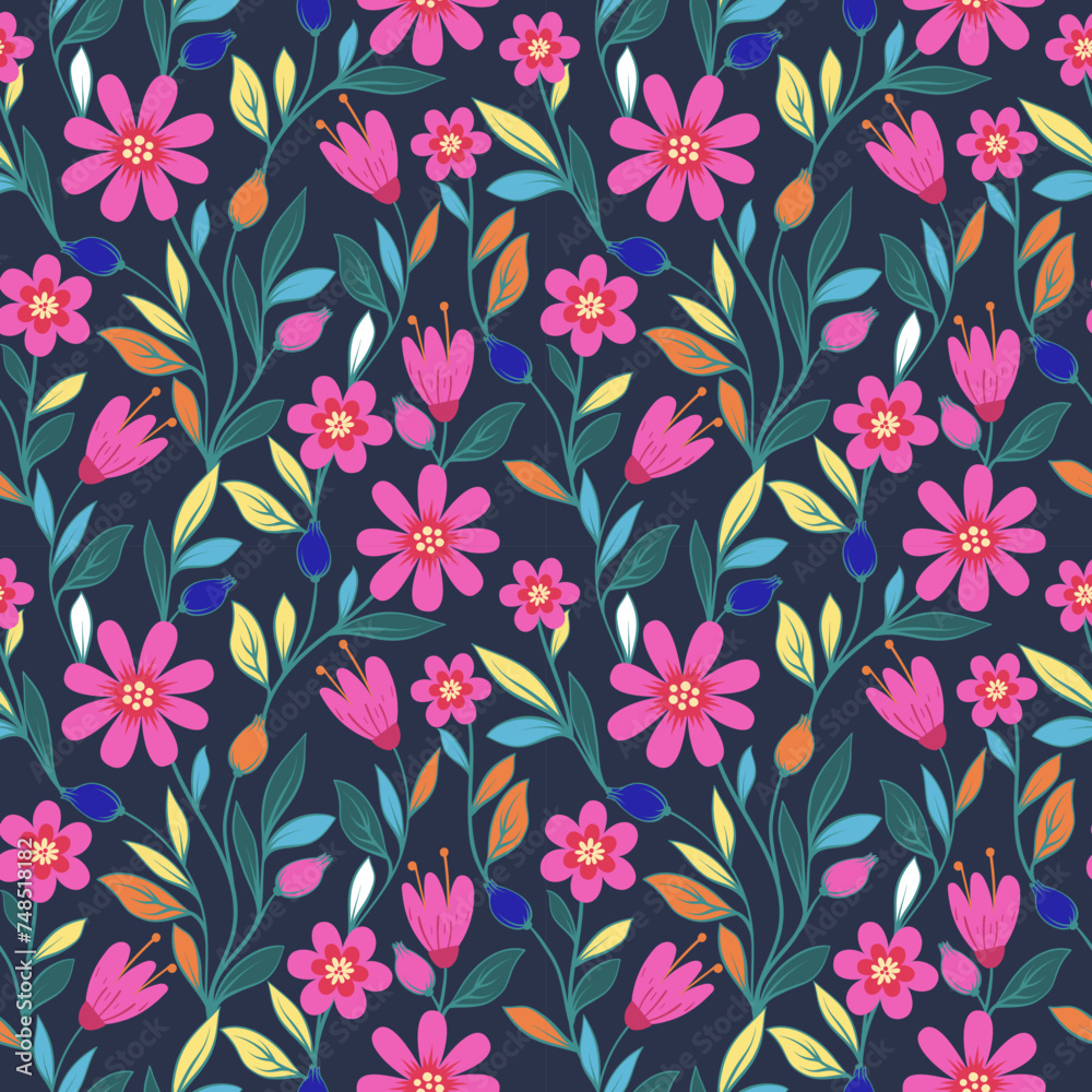 seamless floral pattern seamless floral pattern