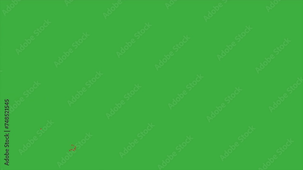 Animation video loop liquid element effect on green screen background Animation video loop liquid element effect on green screen background