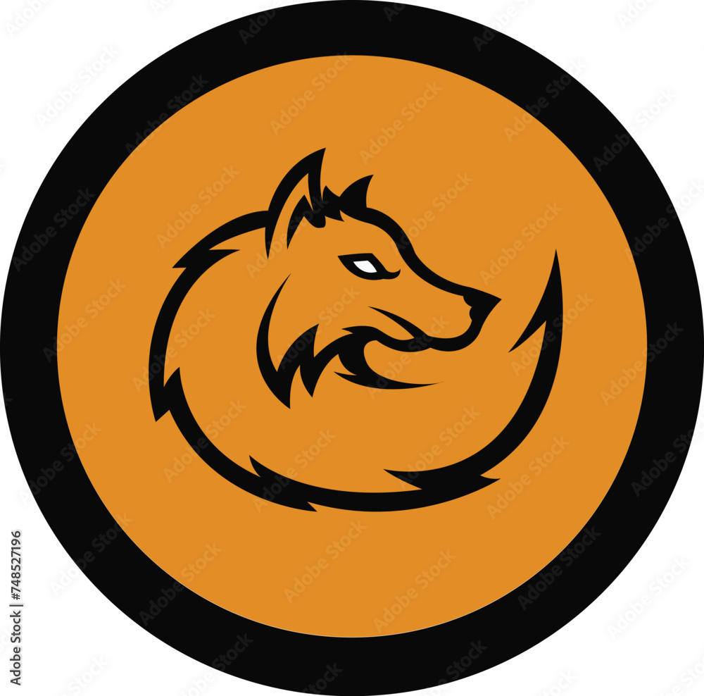 wolf logo design, wolf mascot logo, Tribal Wolf Tattoo,wolf head