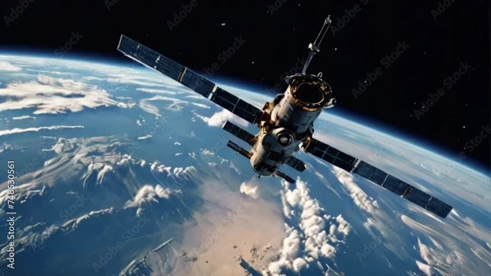 Orbital Symphony: Earth and Technology in Harmony Orbital Symphony: Earth and Technology in Harmony