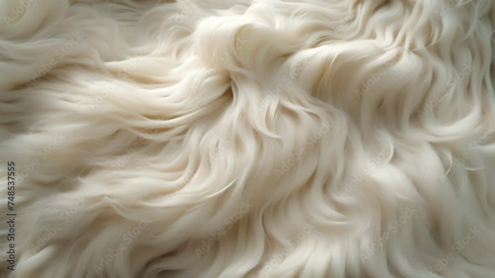 Texture of fluffy unstructured fur blending seamlessly with hair. Texture of fluffy unstructured fur blending seamlessly with hair.