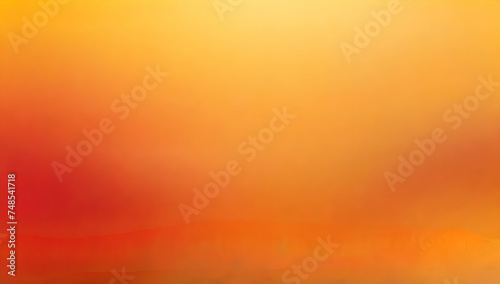 Blurred gradient Gamboge yellow abstract background.