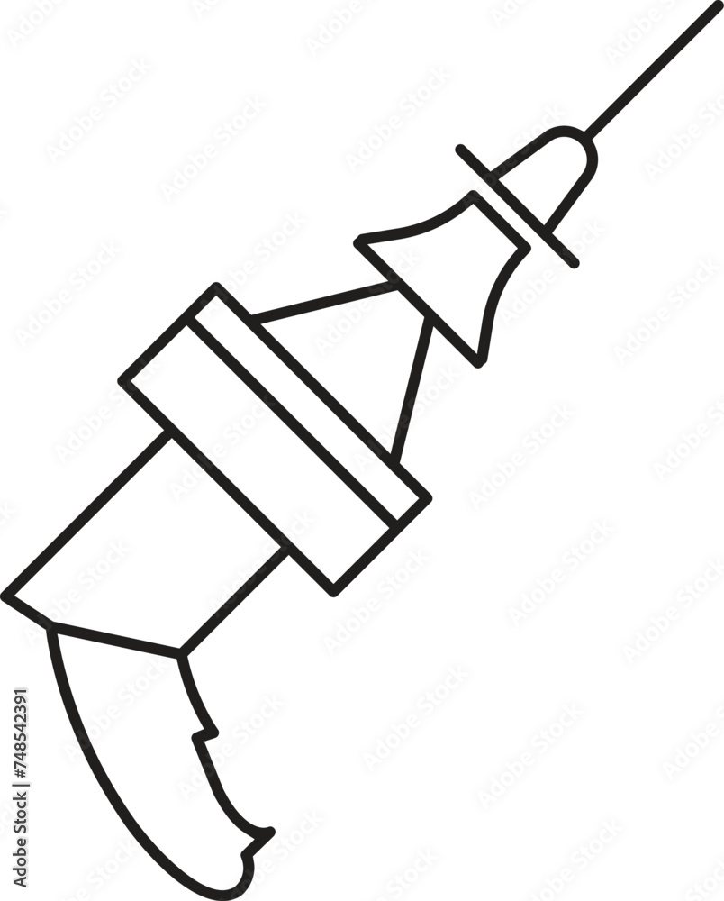 Drilling machine icons set. Outline set of drilling machine vector icons for web design isolated on white background Drilling machine icons set. Outline set of drilling machine vector icons for web design isolated on white background