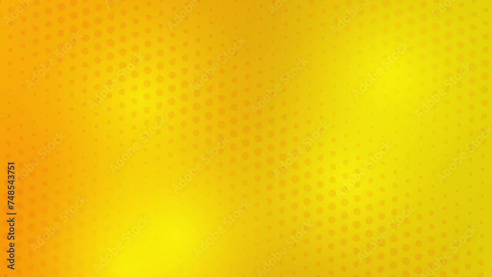 Abstract orange gradient background with hot halftone dot pattern, perfect for vibrant designs.