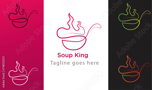 soup logo- soup hotel or restaurants or street soup etc.