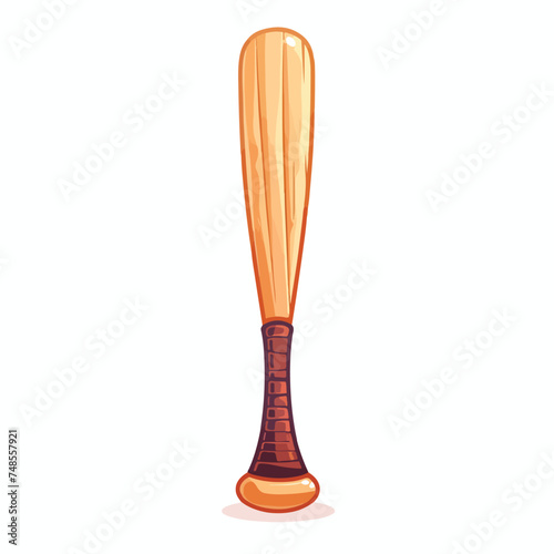 Baseball bat icon. Vector concept illustration 