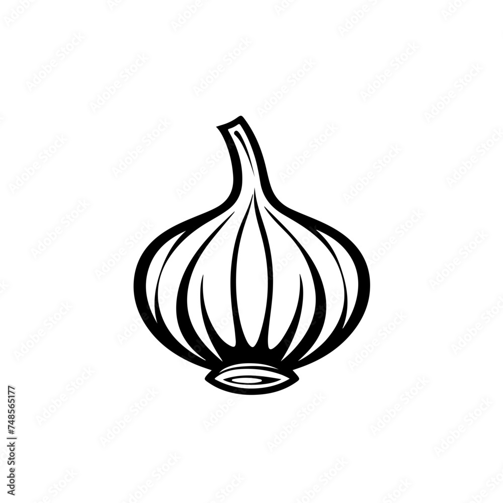 Garlic Vector Logo
