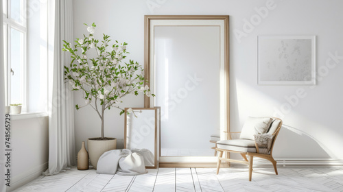 Sunlight  room and serene ambiance for chill vibes  natural light and a calming atmosphere. Soft shadows  streaming sunlight and cozy furnishings create an idyllic space. Perfect for home decor blogs