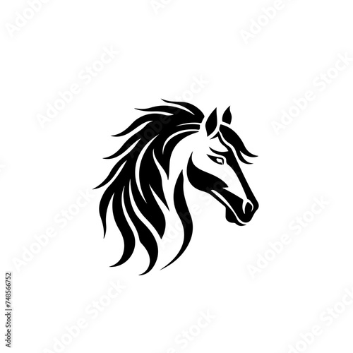 Fototapeta Naklejka Na Ścianę i Meble -  Horse Vector Logo