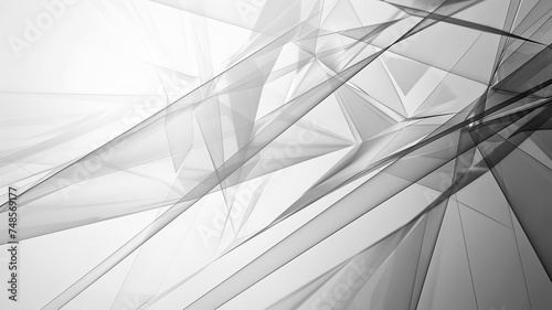 Abstract Geometric Glass background