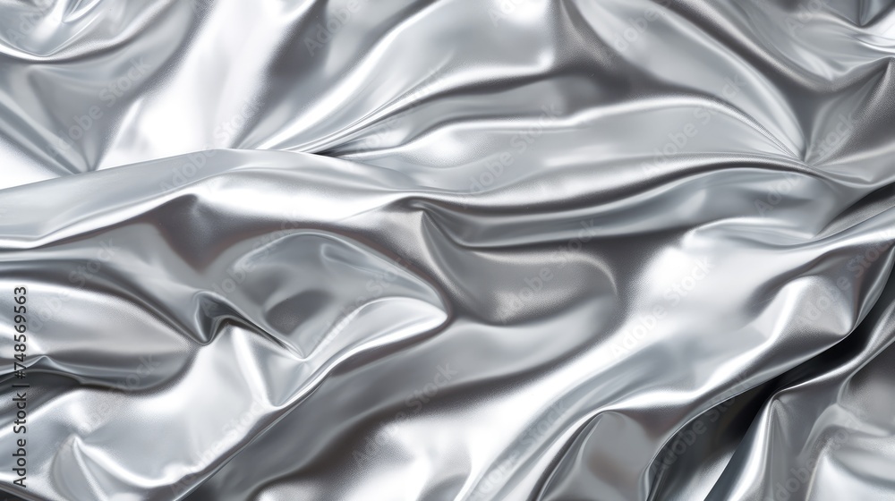 The soft texture of silk fabric, leather, paper or film. The concept of a fashionable background for Christmas and New Year, Valentine's Day holiday.