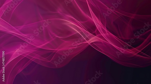 Elegant pink purple flowing curves.