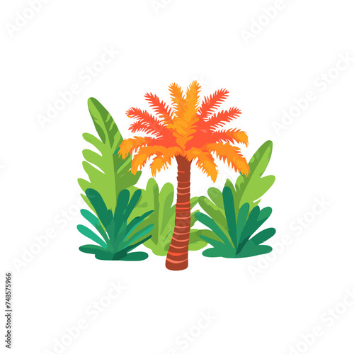 tree isolated on white