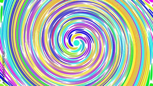 Abstract circle rainbow background. Modern abstract art design with liquid shapes with overlay effect. Template for celebration, advertising, branding, banner, cover, label, poster, sales