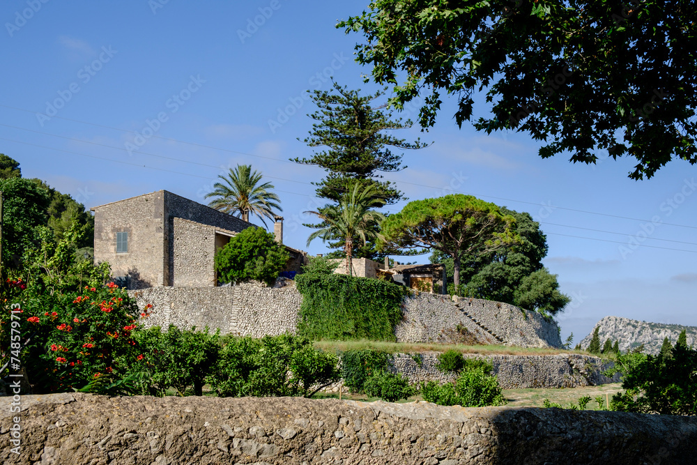 typical house, Randa, Algaida, Mallorca, Balearic Islands, Spain