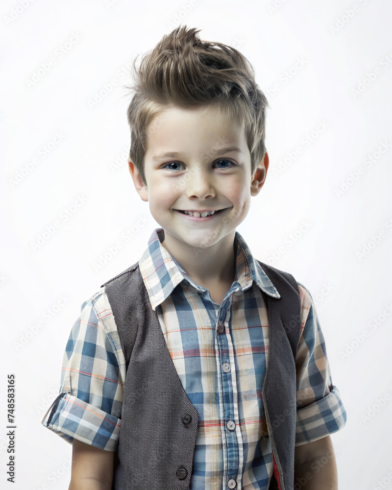 young happy boy. hipster style, isolated over white background young happy boy. hipster style, isolated over white background