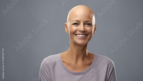 portrait of a woman who has cancer