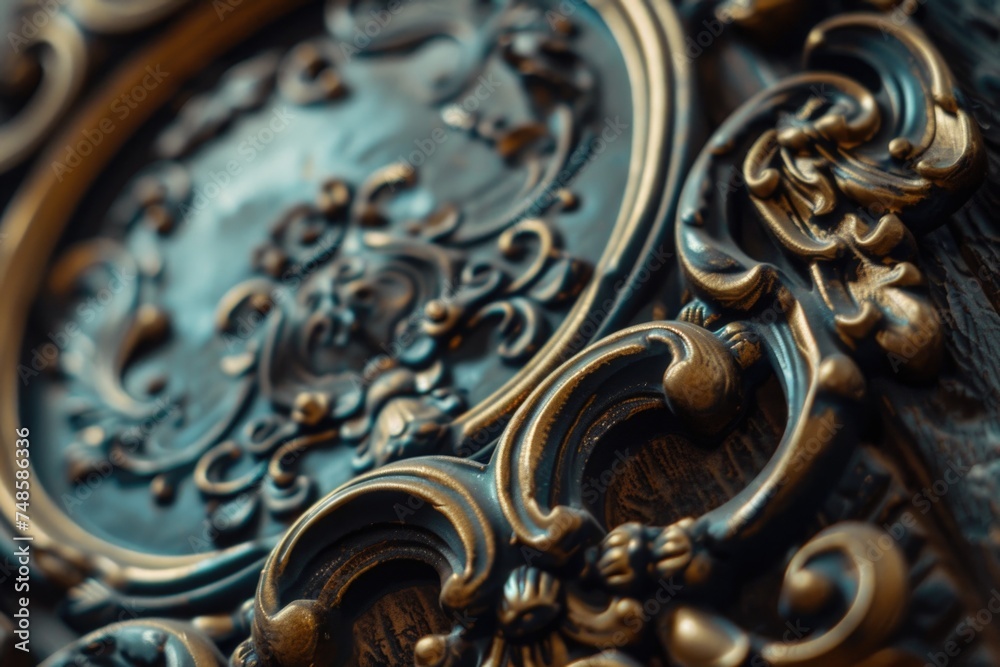 Close up of a clock on a wall, suitable for time management concepts