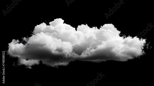 Soft and fluffy, this cloud is perfect for adding a touch of whimsy to any project. It's also great for use as a background or texture.