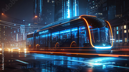 Hydrogen powered buses revolutionize public transpor © Fauzia