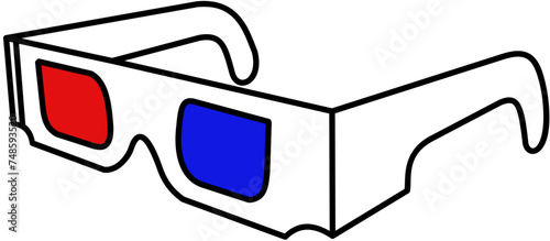 cinema, 3d glasses, 
