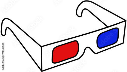 cinema, 3d glasses, 
