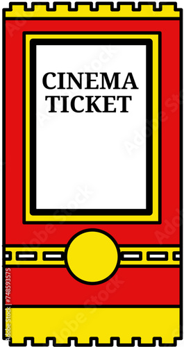 cinema ticket, booking, ticket window