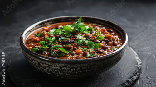 Black Eyed Kidney Beans Curry or Chawli.