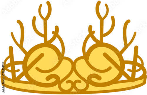 Jewelry  crown doodle queen photo