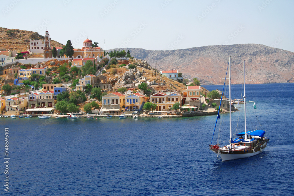Greece. Aegean sea. Island Symi (Simi)