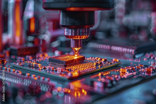 Manufacturing microchips in cleanrooms at Electronics and Semiconductor Fabs propels modern tech advancements.