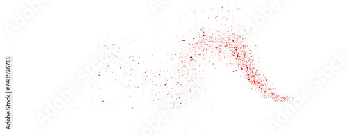 The vector illustration depicts a dynamic splatter of chili powder, dried pepper, spicy paprika, and other seasonings. Png.	