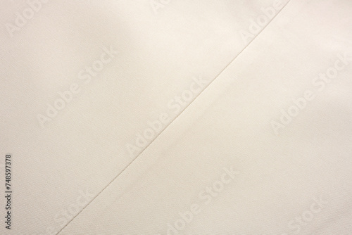 Spring and summer off-white suit fabric photo