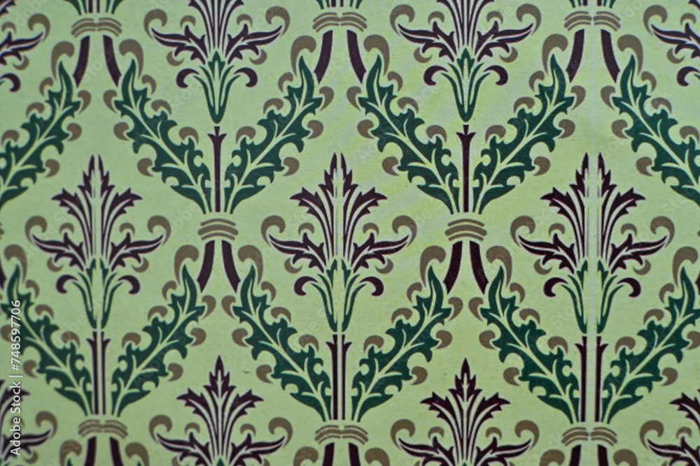 Indonesian batik texture background Indonesian batik texture background