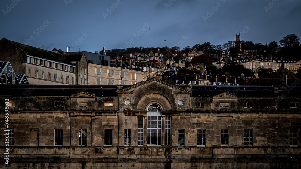 The photo showcases the iconic Pulteney Bridge, offering a picturesque ...