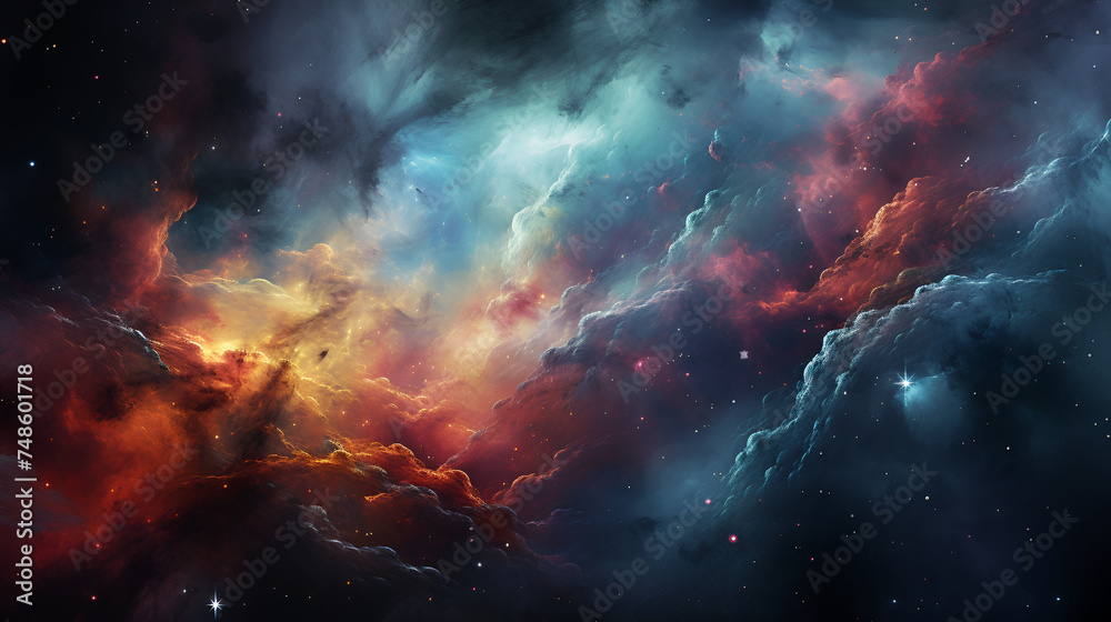 Fototapeta premium lights of space